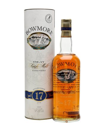 Bowmore 17 år gammal Bottled 1990's