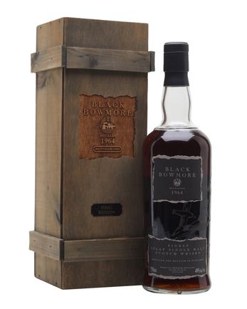 Black Bowmore 1964 31 år gammal Final Edition 75cl