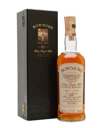 Bowmore 1974 21 år gammal Bottled 1990s
