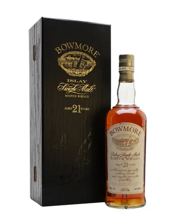 Bowmore 21 år gammal Bottled Early 1990's