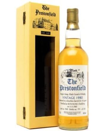 Bowmore 1980 24 år gammal Bourbon Barrel Signatory