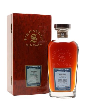 Bowmore 1970 34 år gammal Sherry Butt Signatory