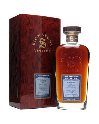 Bowmore 1972 36 år gammal Rare Reserve Sherry Butt Signatory Cask Strength Collection