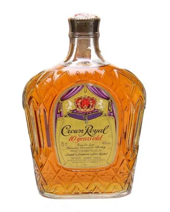 Crown Royal 10 år gammal Bottled 1978