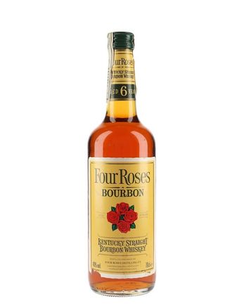 Four Roses Yellow Label 6 år gammal Bottled 1980s