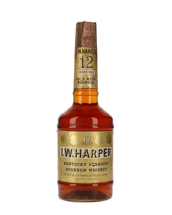 I W Harper 12 år gammal Bottled 1970s
