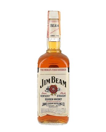 Jim Beam White 4 år gammal Bottled 1960s