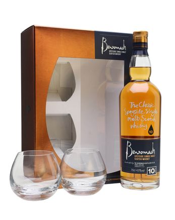 Benromach 10 år gammal Glass Pack