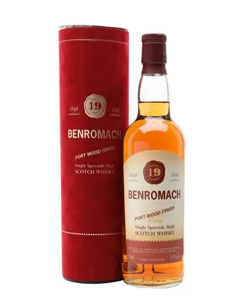 Benromach 19 år gammal Port Wood