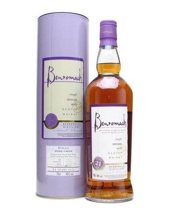 Benromach 21 år gammal Tokaji Wood Finish