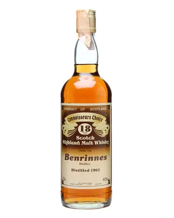 Benrinnes 1963 18 år gammal Brown Label Gordon & Macphail Connoisseurs Choice