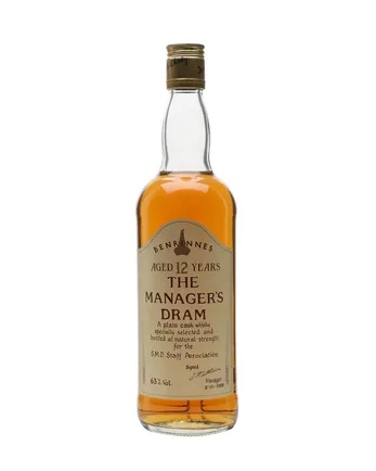 Benrinnes 12 år gammal Manager's Dram
