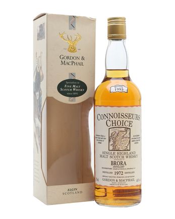 Brora 1972 Bottled 1993 Connoisseurs Choice Gordon & Macphail