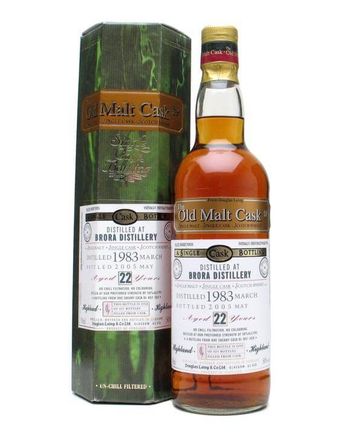 Brora 1983 22 år gammal Sherry Cask Cask # 1836 Douglas Laing Old Malt Cask