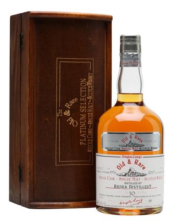Brora 1976 30 år gammal Douglas Laing Platinum Selection Bottled 2007
