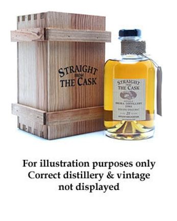 Brora 1981 21 år gammal Straight From Cask Signatory