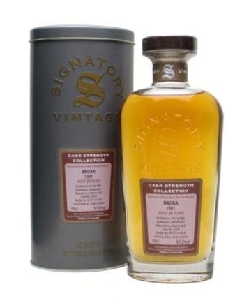 Brora 1981 21 år gammal Signatory
