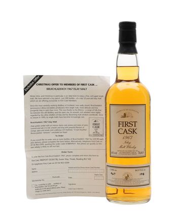 Bruichladdich 1967 32 år gammal Cask #967 First Cask