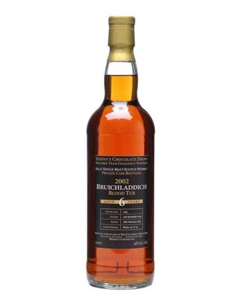 Bruichladdich 2002 6 år gammal Blood Tub Independent Bottling