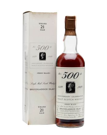 Bruichladdich 21 år gammal Penny Black Moon Import