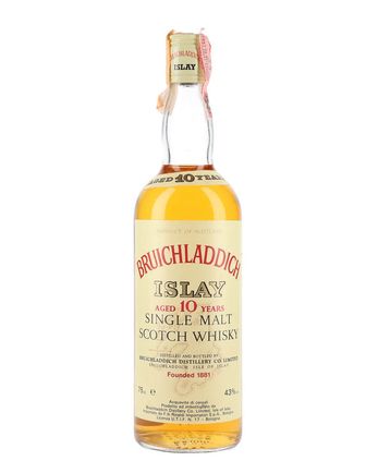 Bruichladdich 10 år gammal Bottled 1980's 75cl