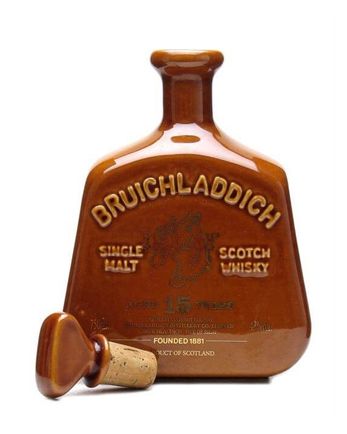 Bruichladdich 15 år gammal Brown Ceramic Decanter