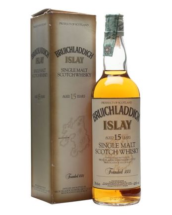 Bruichladdich 15 år gammal Cream Label