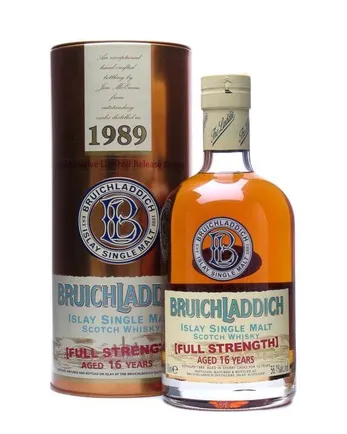 Bruichladdich 1989 Full Strength 16 år gammal Sherry Wood