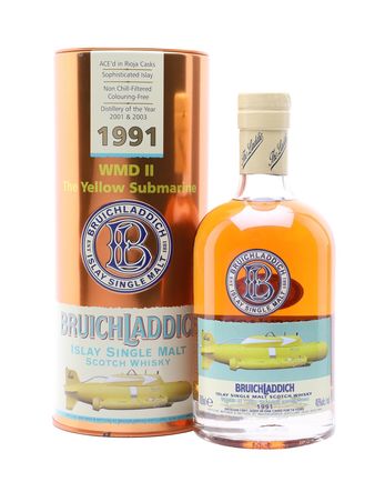 Bruichladdich 1991 14 år gammal WMDII Yellow Submarine