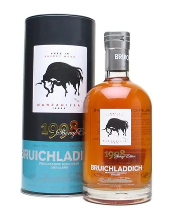 Bruichladdich 1998 10 år gammal Sherry Manzanilla
