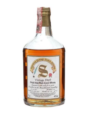 Bruichladdich 1969 20 år gammal Casks #4928 4932 Signatory