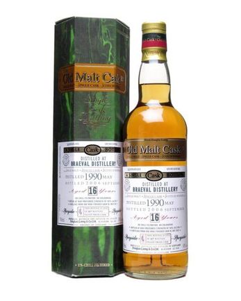 Braeval 1990 16 år gammal Red Wine Finish Old Malt Cask Douglas Laing
