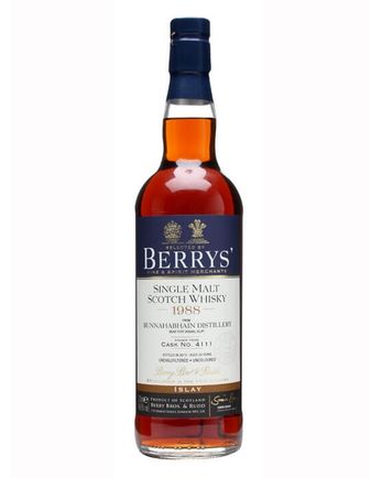 Bunnahabhain 1988 24 år gammal Cask #4111 Berry Bros