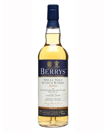 Bunnahabhain 1989 23 år gammal Cask #5756 Berry Bros