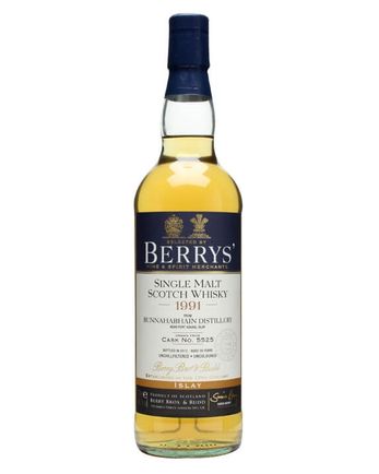 Bunnahabhain 1991 20 år gammal Cask #5525 Berry Bros & rudd