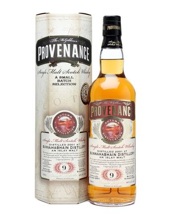 Bunnahabhain 2001 9 år gammal Provenance Cask #7599 McGibbons