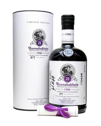 Bunnahabhain 1986 21 år gammal Islay Fest 2008