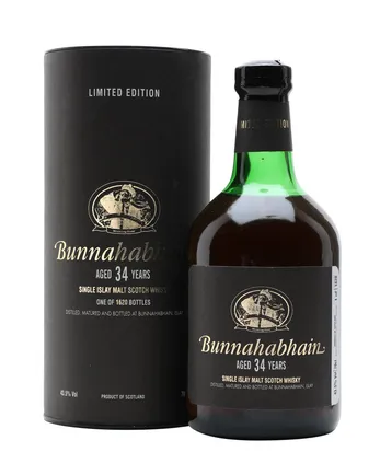 Bunnahabhain 34 år gammal