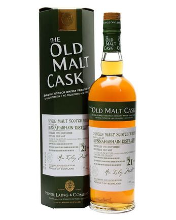 Bunnahabhain 1991 21 år gammal Cask #9819 Old Malt Cask Hunter Laing