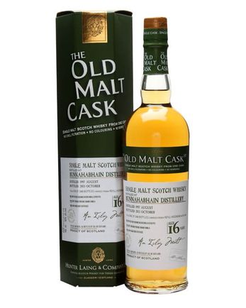 Bunnahabhain 1997 16 år gammal Old Malt Cask Hunter Laing