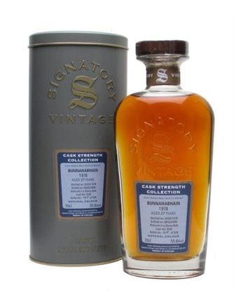 Bunnahabhain 1978 27 år gammal Sherry Cask Signatory