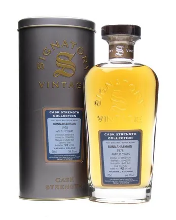 Bunnahabhain 1978 31 år gammal Cask #2586 Signatory