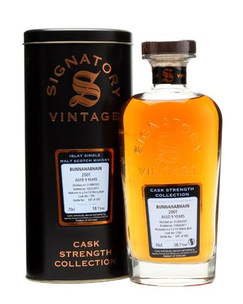 Bunnahabhain 2001 9 år gammal Cask #1764 Signatory