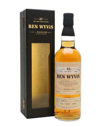 Ben Wyvis 1972 27 år gammal cask #1059