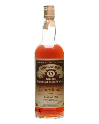 Caperdonich 1968 17 år gammal Connoisseurs Choice Gordon & Macphail