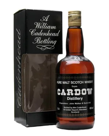 Cardow Cardhu 1962 23 år gammal Cadenhead's