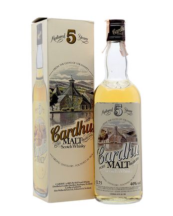 Cardhu 5 år gammal Bottled 1980's