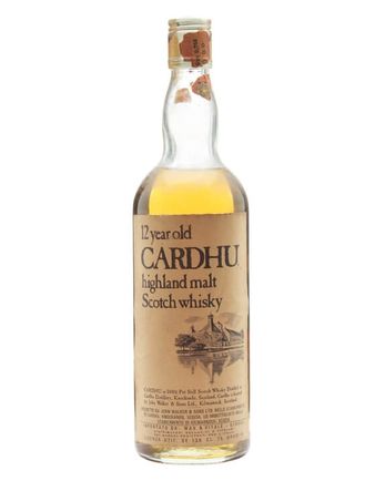 Cardhu 12 år gammal Bottled 1980s