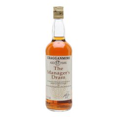 Cragganmore 17 Year Old / Bottled 1992 / Manager's Dram