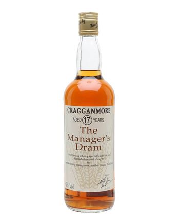 Cragganmore 17 år gammal Manager's Dram
